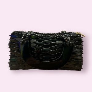 Vintage black hand purse